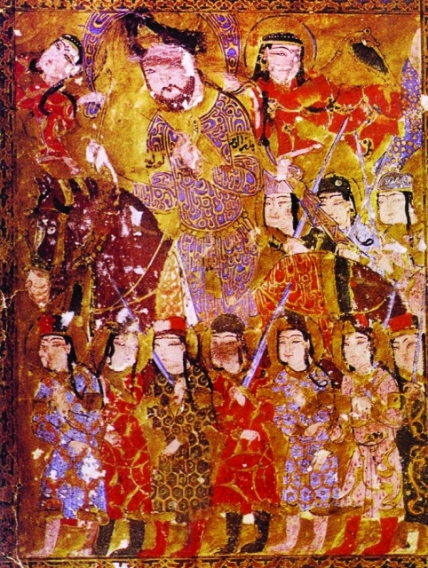 "كتاب الأغاني لأبي الفرج الأصفهاني - أمير فوق صهوة جواده - دار الكتب القومية بكوبنهاغن"