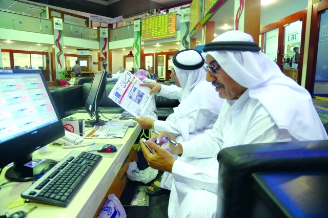 "ارتفع المؤشر العام لسوق دبي المالي بنسبة 2% تقريبا خلال الاسبوع تصوير - محمد الزرعوني"