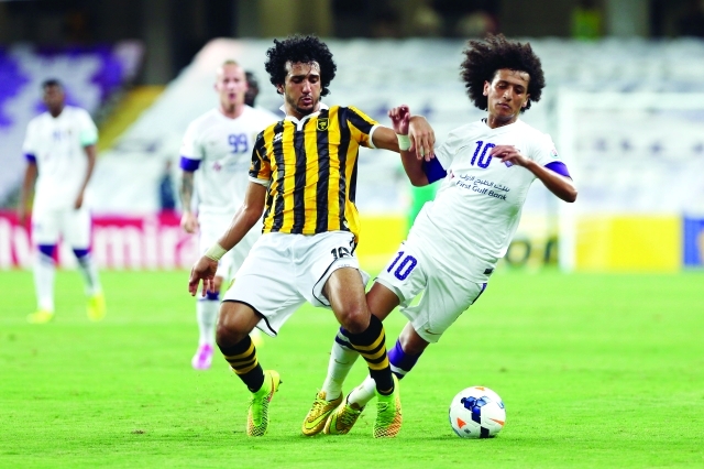 "الزعيم حسم مباراة الذهاب بهدفين نظيفين البيان"