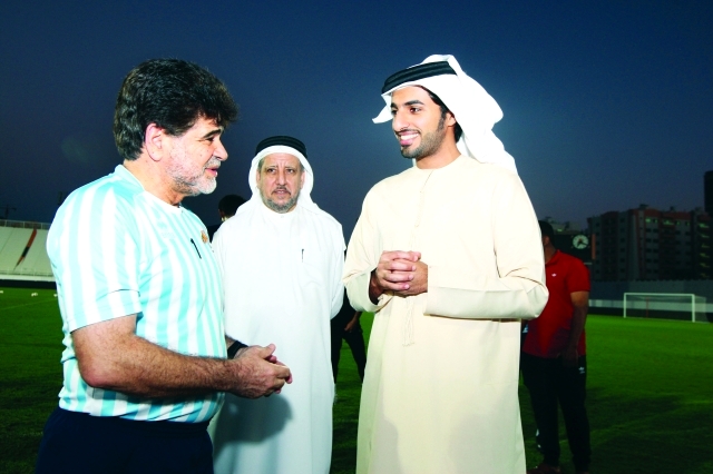 "راشد بن حميد النعيمي في حديث مع عبد الوهاب بحضور الجرمن"