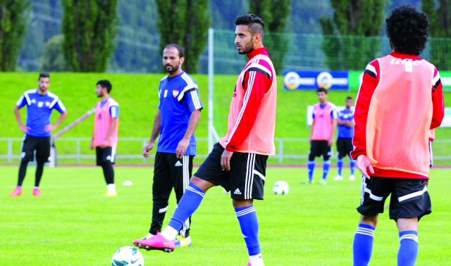 "المنتخب يستعد بقوة لضربة البداية في «خليجي 22»   «البيان»"