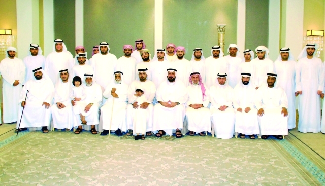 "صورة جماعية لمجلس ادارة مجموعة انفينتي سيرفيسس دوكمنتس وكبار الحضور"