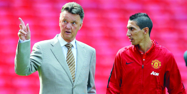 "فان غال يهاجم مدرب منتخب إنجلترا إي بي آي"