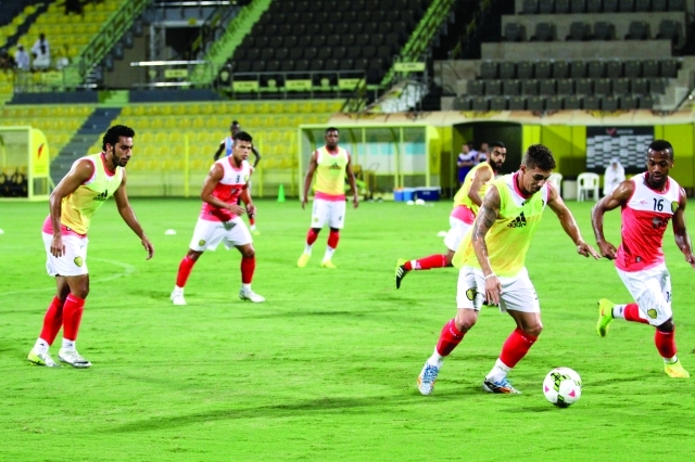 "الوصل تدرب بشهية مفتوحة أول من أمس \t البيان"