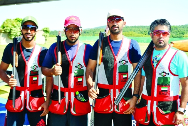 "رماة منتخبنا يتطلعون لمنصة التتويج"