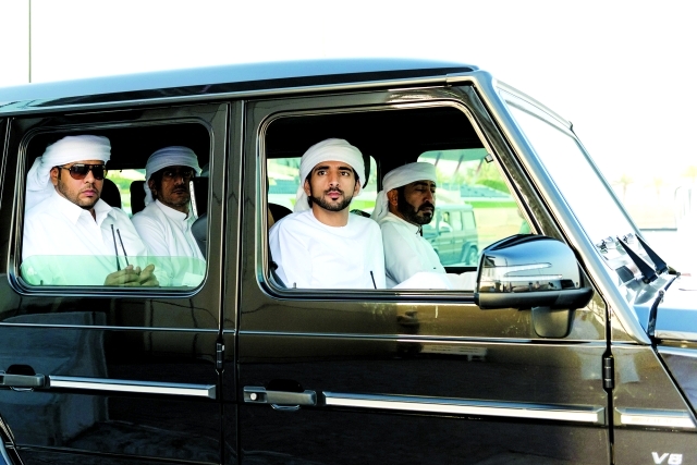 ".. وسموه خلال تفقده الحدث\t تصوير: علي عيسى"