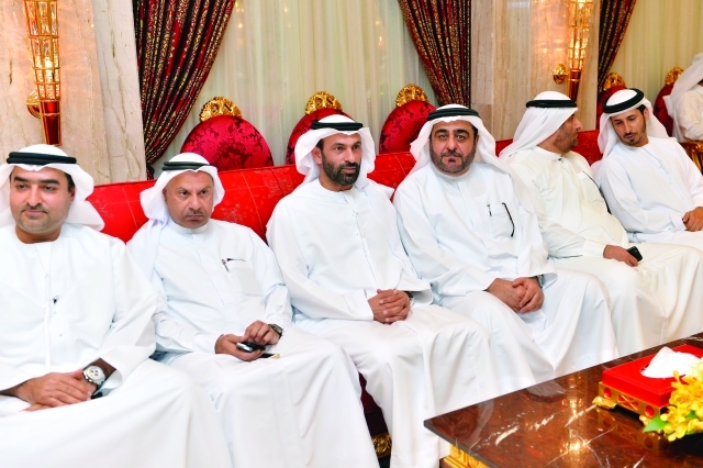 "علي المري والشيباني والعور وعيسى الميدور وأحمد المنصوري"