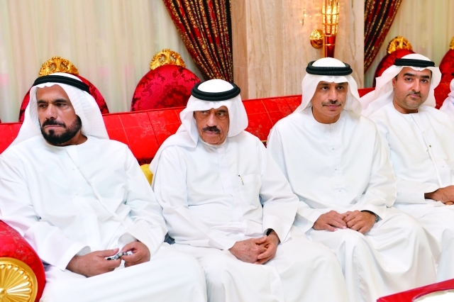 "أحمد المنصوري وطيب كمالي وعيسى بوحميد والكعبي"
