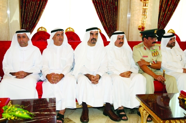 "صقر غباش وسلطان البادي وخميس المزينة وعلي لوتاه وجمال الغرير"