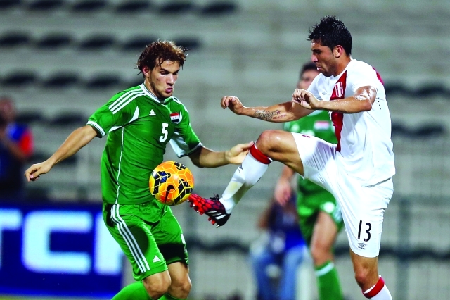 "المنتخب العراقي استفاد من التجربة القوية \t تصوير: سالم خميس"