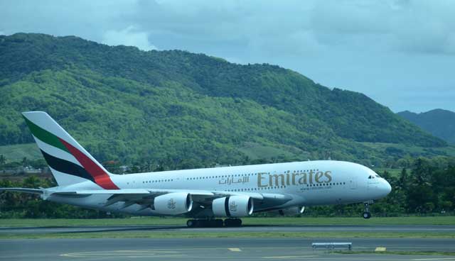 طيران الإمارات تقدم موعد تشغيل الرحلة الثانية للإيرباص A380 إلى موريشيوس