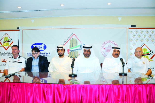 "خلال المؤتمر الصحافي للإعلان عن الطاقم الفني الجديد \t من المصدر"