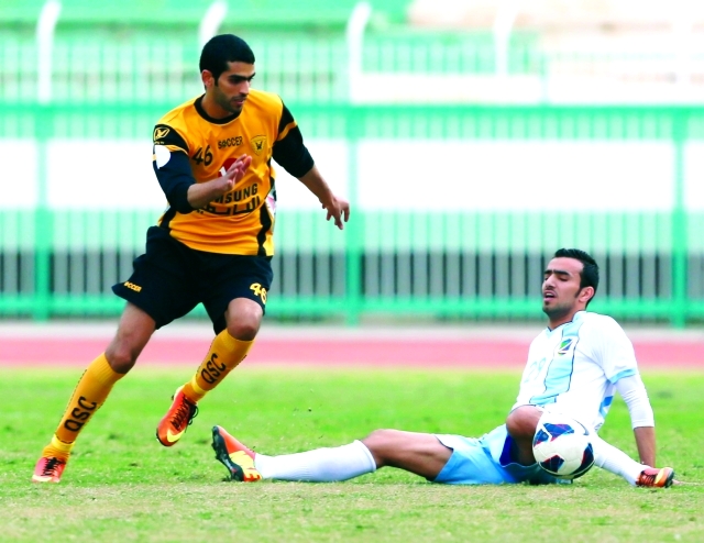 "القادسية يسعى لرفع همم لاعبيه قبل اللقاء الآسيوي البيان"