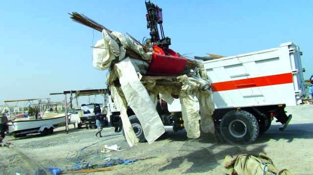 "خلال عمليةإزالةالمخلفات البيان"