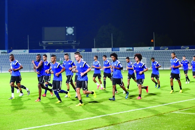 "النصر على أتم الاستعداد لدوري الخليج العربيالبيان"