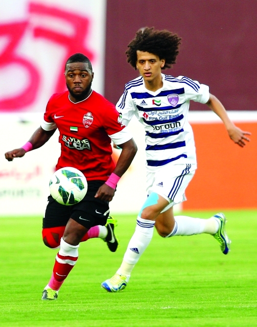 "President's Cup 2012-2013. Al Ahli Vs Al Ain at Al Wahda Club in Abu Dhabi, May 05 2013. Photo by Magdy Iskander"