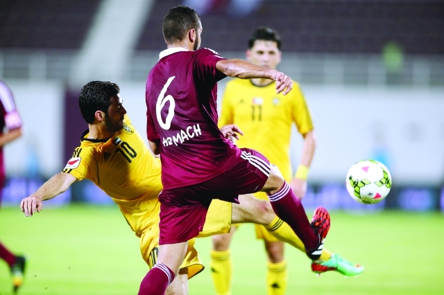 "العنابي سيطر على المباراة \tالبيان"