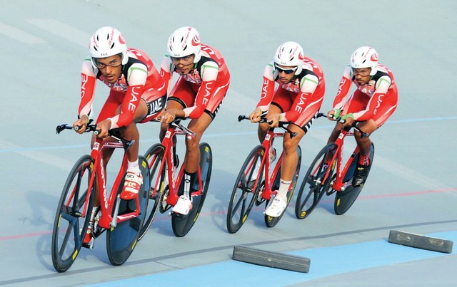 "نجوم الدراجات يحققون نتيجة مشرفة               البيان"