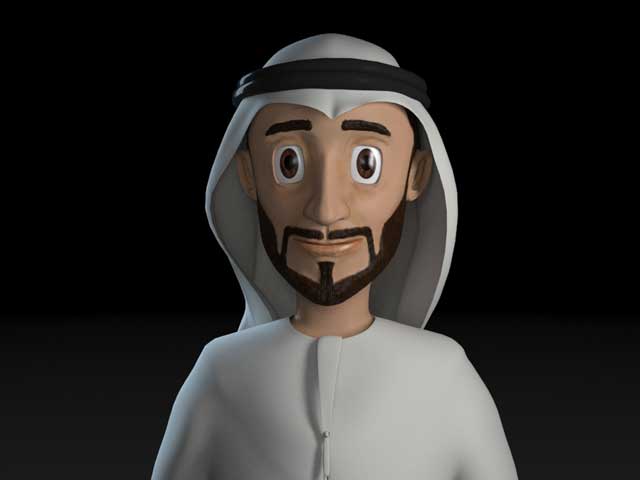 "شخصية \"قناص\" الكرتونية"