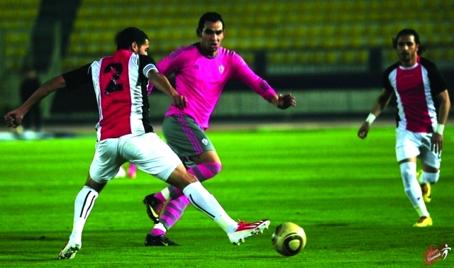 "من لقاء سابق بين الزمالك والطلائعأرشيفية"
