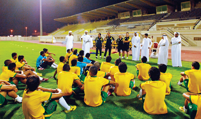 "من تدريبات كلباء"