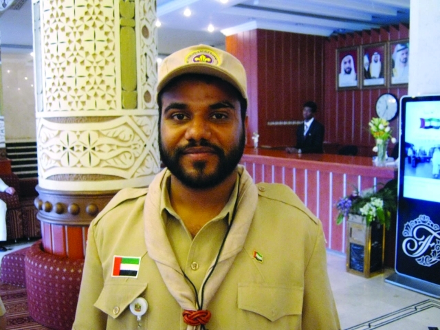 "أحمد الشامسي: أفراد الكشافة يعملون على مدار 24 ساعة"