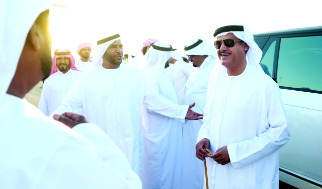 "سلطان بن حمدان حرص على حضور إنطلاقة المهرجان"