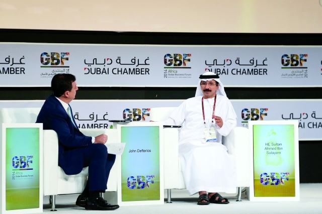 "سلطان بن سليم يؤكد الإلتزام بالإستثمار في أفريقيا"