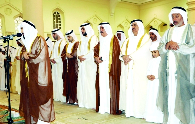 ".. وسموه أثناء أداء صلاة العيد"