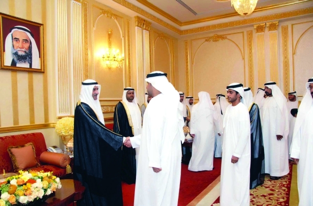 "حمد الشرقي يرحب بالمهنئين"