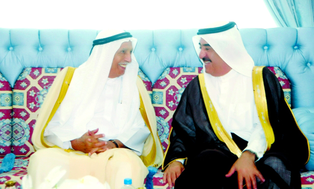 "حاكم أم القيوين يتلقى تهاني جمعة الماجد"