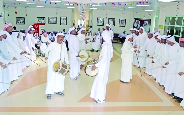 "جانب من العروض الفنية"