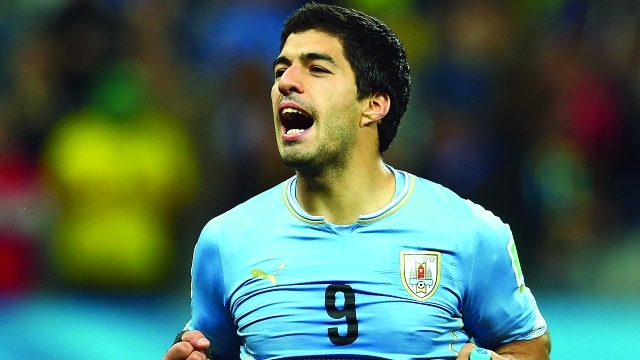 "سواريز نجم منتخب أوروغواي"