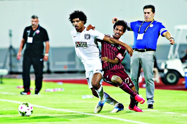 "الأهلي يستعيد تألقه أمام الوحدة في كأس الخليج - تصوير - مجدي اسكندر"