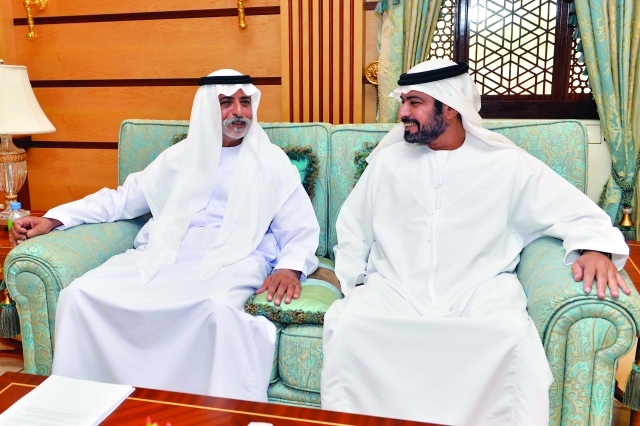 "نهيان وحمدان بن مبارك"