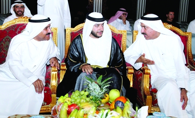 "صقر غباش والعريس وإبراهيم الشحي"