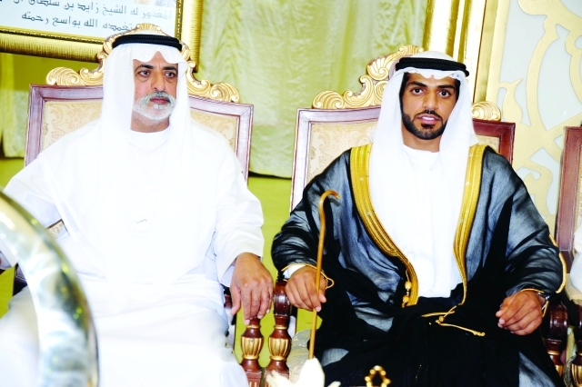 "نهيان بن مبارك والعريس"