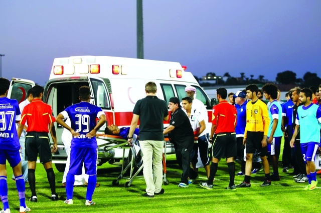 العناية الإلهية تنقذ خدوم لاعب العين