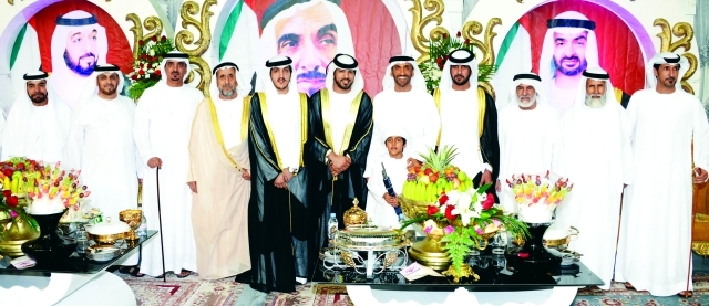"نهيان بن زايد خلال الحفل"
