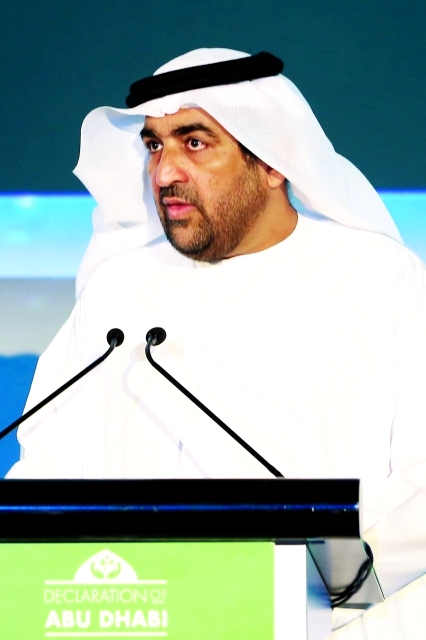 "كلمة منصور بن زايد يلقيها بن فهد"