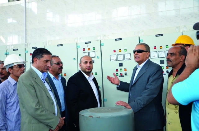 "جانب من جولة الوفد الرسمي البيان"