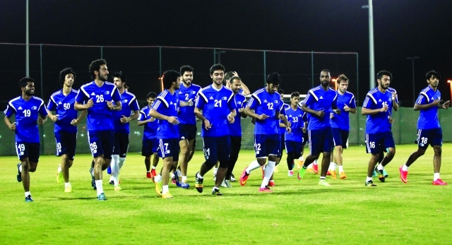 "تفاؤل في تدريبات بني ياس البيان"