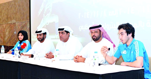 "من المؤتمر الصحافي للإعلان عن البطولةالبيان"