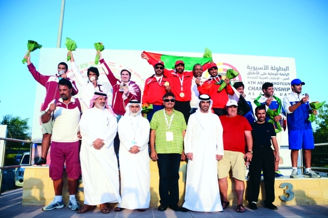 "رماة الإمارات على منصات التتويج\tالبيان"