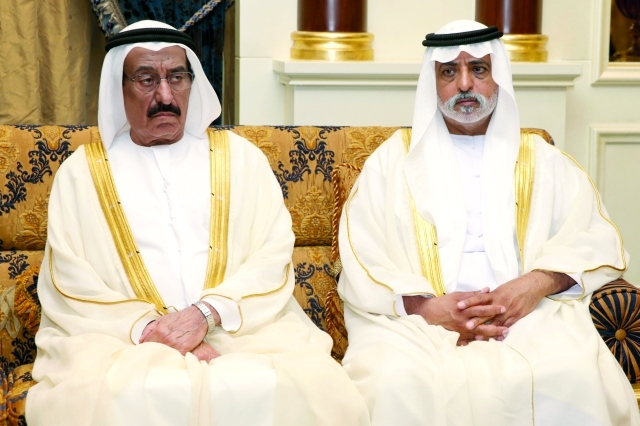 "نهيان بن مبارك ومحمد النابودة"