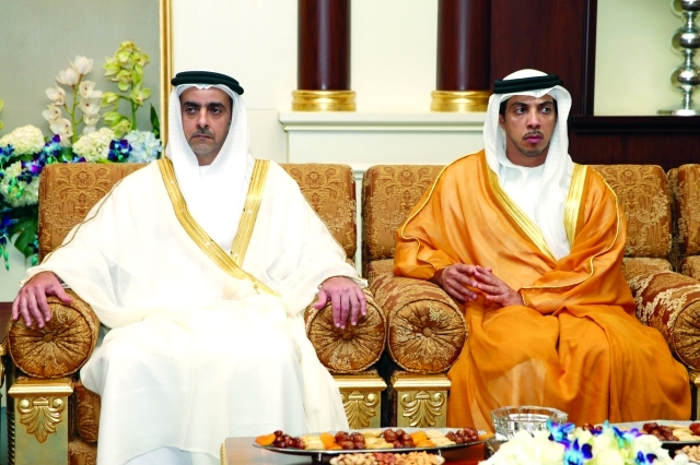 "سيف ومنصور بن زايد"