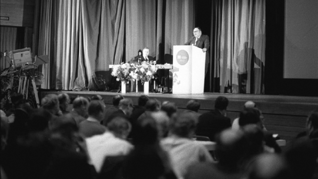"إجتماع لمنتدى الإدارة الأوروبي في 1971"