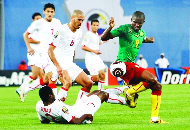"من مباريات تونس في كأس أمم أفريقيا \t أرشيفية"