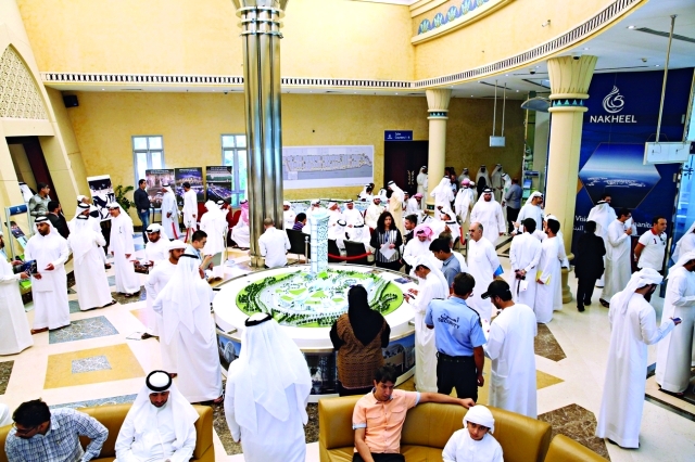 "اقبال غير مسبوق على وحدات المشروع"