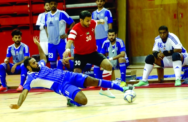 "النصر والأهلي تعادل مثير البيان"